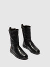 Zip Up Boots EZRA BLACK/BLACK